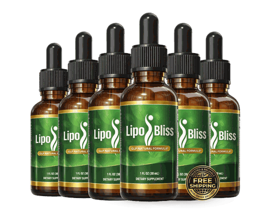 LipoBliss 6-bottle pack, 180-day supply